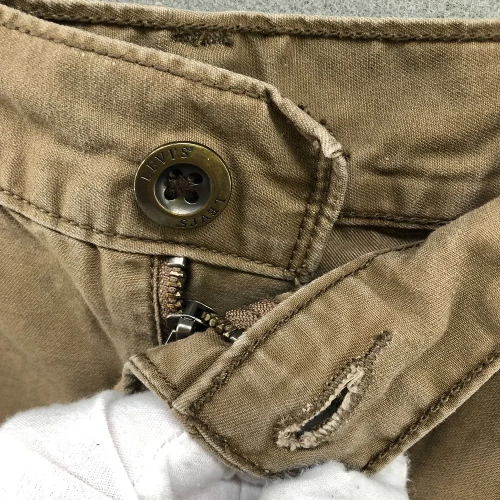 Levi's Cargo Shorts Mens Size‎ 40 Tan Khaki 11.5